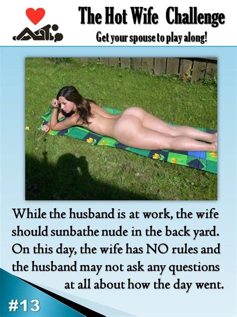 caption hot wife challenge