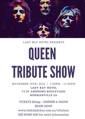 queen tribute show sticky