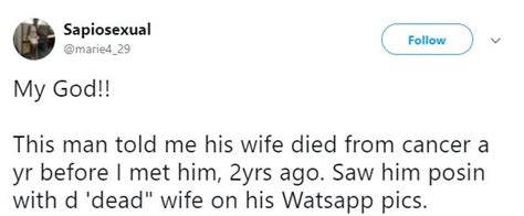 Nigerian Man Lies That His Wife Died Of Cancer Just To