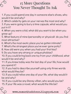 Sexy question game