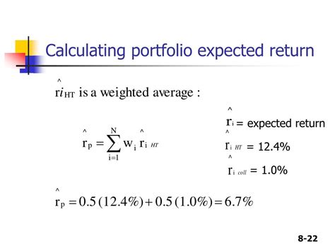 Ppt Chapter 8 Risk And Rates Of Return Powerpoint Presentation Free