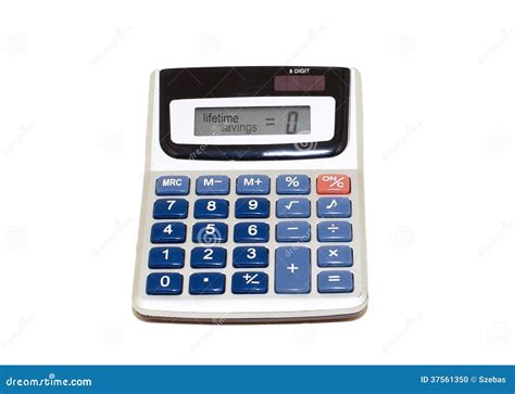 calculator stock photo image  electronic display