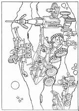 Lego Coloring Pages Space Getcolorings Getdrawings sketch template