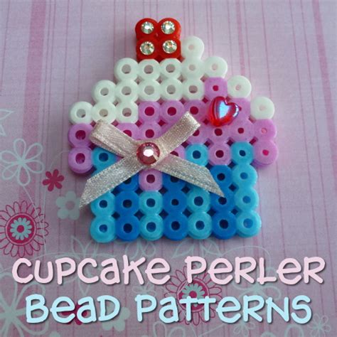 perler bead cupcake patterns