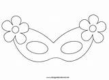 Carnevale Maschere Mascherina Bambina Disegnidacolorare Ritagliare Cuori Lavoretti Emozioni Sagoma Articolo Viso Decorazioni Salvato sketch template