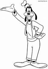 Goofy Coloring Pages Mickey Mouse Friends Drawing Disney Printable Dingo Print Donald Kids Colouring His Cartoon Coloring4free Duck Color Getcolorings sketch template