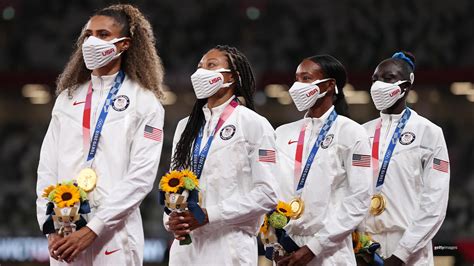 Allyson Felix Wins 11th Medal As All Star Relay Takes Gold