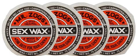Mr Zogs Sex Wax Original Four Warm Bars