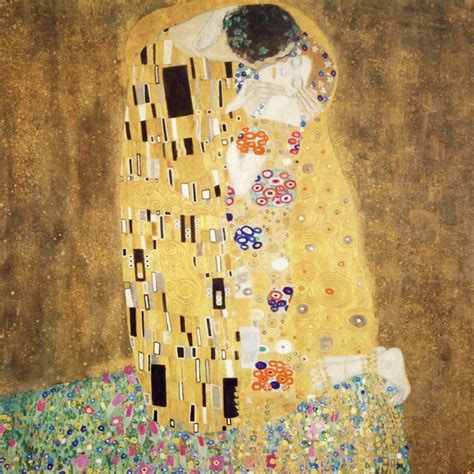The Kiss Fine Art 23x24 Print By Gustav Klimt Pristine