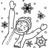 Pages Coloring Snowy Printable Getcolorings Winter sketch template
