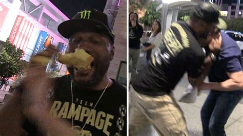 Quinton Rampage Jackson Takes A Pounding Over Pound Cake Video