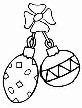Coloring Christmas Pages Ornaments Ornament Kids Printable Color Print Getdrawings Getcolorings Popular sketch template