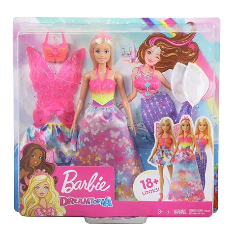 barbie dreamtopia fashion set fun stuff toys