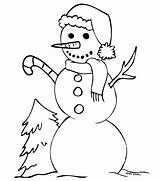 Snowman Coloring Pages Preschool Blank Printable Color Tags Getdrawings Getcolorings Printablee sketch template
