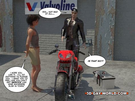 biker takes advantage of a blossoming male in the parking lot cartoontube xxx