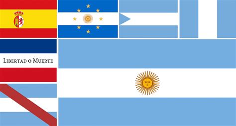Banderas Históricas De Argentina Argentear