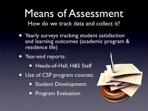 means  assessment
