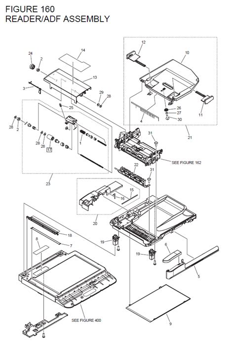 canon imageclass  parts list  diagrams laser printer repair  fax copier service