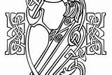 Celtic Coloring Pages Cross Decorated Rose sketch template