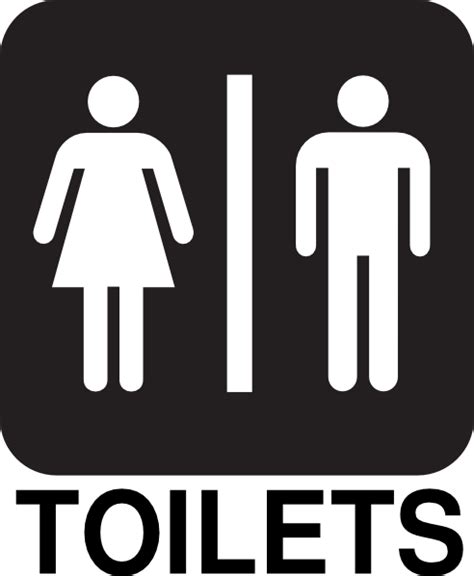 Male Female Toilets Road Sign Clip Art At