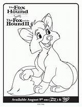 Hound Fox Coloring Todd Colouring Disney Tod Printables4kids Printable Coloring3 Popular Printables Library Clipart sketch template