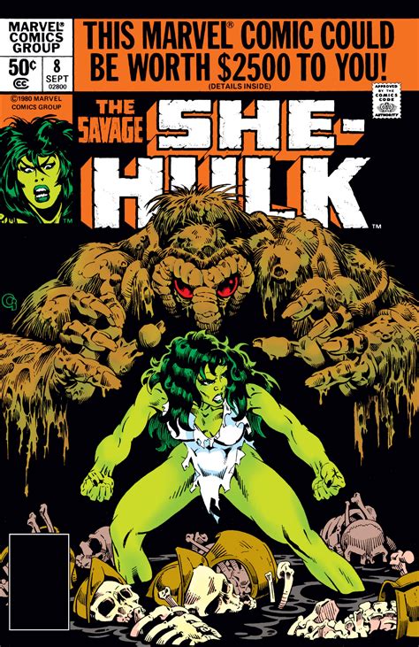 Savage She Hulk 1980 8 Comic Issues Marvel