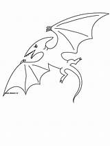 Pterodactyl Coloring Pages Colouring Prehistoric sketch template