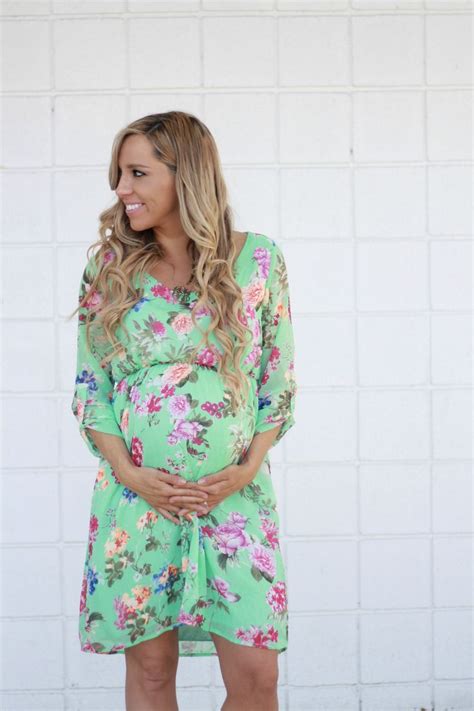 perfect dress   spring baby shower final bumpdate