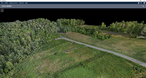 long range drone lidar point cloud   compared   traditional data set