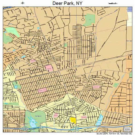 deer park  york street map