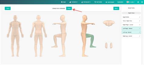 customizable total body photography poses imaging order