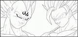 Coloring Goku Pages Ssj2 Vegeta Popular sketch template