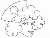 Enfermera Krankenschwester Dibujo Coloring4free Colorea Ikids Coloringpagesfortoddlers sketch template