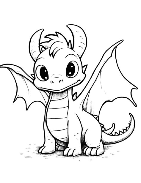 dragon coloring pages   printable sheets