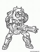 Coloring Pages Halo Reach Printable Print Color Book sketch template