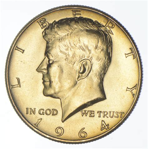 beautiful gold tone  kennedy  dollar unbelievable color