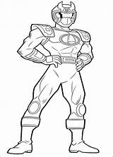 Power Rangers Coloring Pages Ranger Printable sketch template