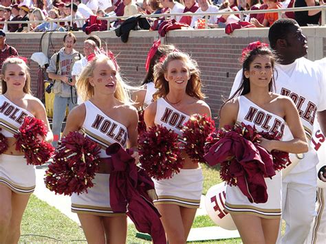College Football Rankings The Hottest Cheerleaders Of The