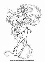 Coloring Winx Pages Club Fairy Girls Printable Kids Sheets Cartoon Color Colouring Flora Print Printables Musa Adult Books Party Getdrawings sketch template