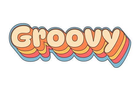 groovy clipart vector art icons  graphics