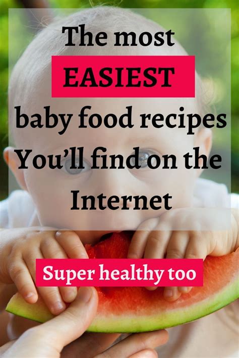unbelievably easy baby food recipes easy baby food recipes baby food recipes easy homemade