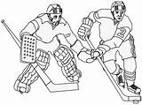 Joueurs Oilers Edmonton Nhl Goalie Hielo Everfreecoloring sketch template