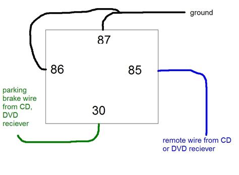 wiring diagram  bypass relay