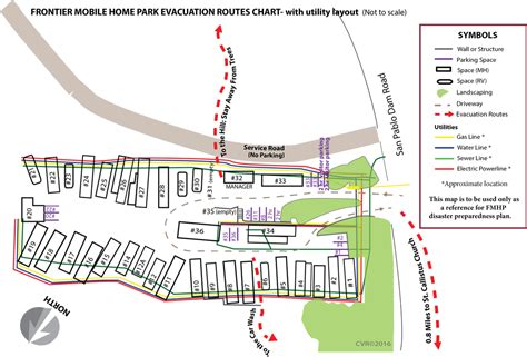 frontier mobile home park evacuation map