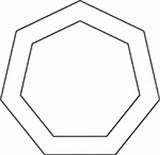 Heptagons Concentric Etc Clipart Usf Edu sketch template