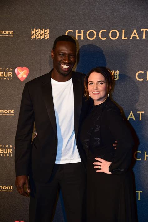 cute pictures of omar sy and his wife hélène popsugar celebrity photo 21