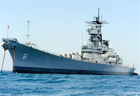 navy usn battleship uss iowa christmas lights  photograph bb