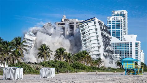 historic deauville hotel demolished  miami beach   york times