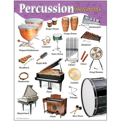 chart percussion instruments gr        trend enterprises