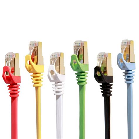 cat  ethernet cable  ft  pack highest speed cable cat flat shielded patch walmartcom